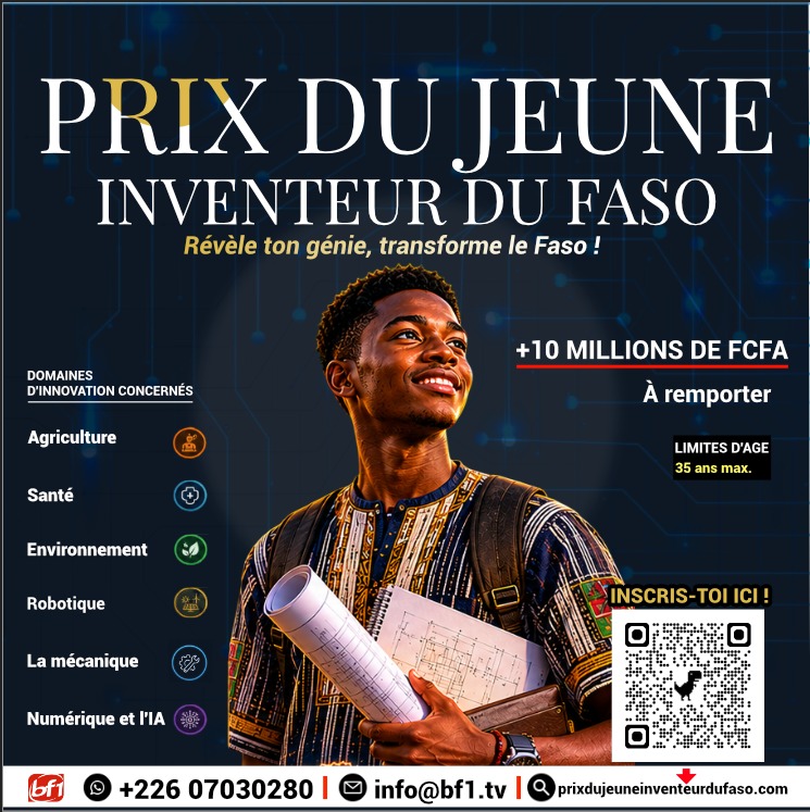 Bientôt Le Prix du Jeune Inventeur du Faso